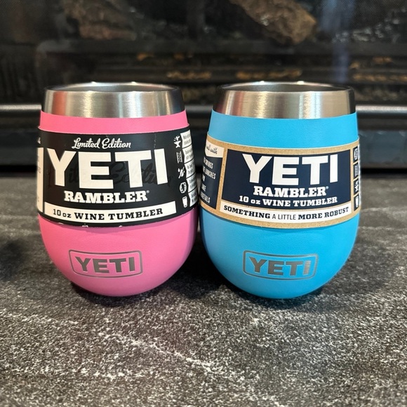 With Handle Yeti Rambler 20oz Tumbler Power Pink Yeti Pink Tumbler